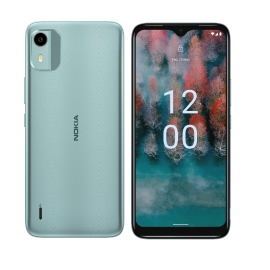 Nokia C12 4G 64GB - Mint (286809484)*AU STOCK*, 6.3', 2GB+2GB(Virtual RAM)/ 64GB, 8MP/5MP, Dual SIM, 3000mAh, 2 Years Warranty