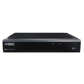 IVSEC NR004XA NVR, 4 CHANNELS, 8MP, 4 x POE PORTS, 1 BAY, H265, 4K HDMI, BASIC IVS - IVNR004XA