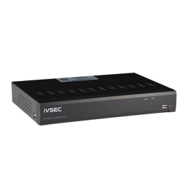 IVSEC NR008XA NVR, 8 CHANNELS, 8MP, 8 x POE PORTS, 1 BAY, H265, 4K HDMI, BASIC IVS - IVNR008XA