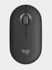 Logitech Pebble M350S Wireless Optical Mouse Graphite 1000 dpi Bluetooth Low Energy