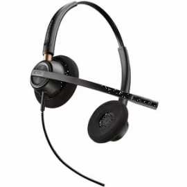 HP Poly EncorePro 520 Wired Over-the-head, On-ear Stereo Headset - Black - Binaural - Supra-aural - 20 Hz to 16 kHz - 78.5 cm Cable - Noise Cancelling, Omni-directional, Uni-directional Microphone - Noise Canceling - Quick Disconnect, USB 783P7AA