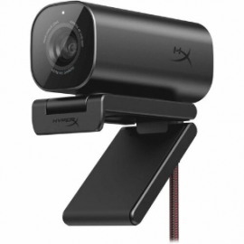 HP HyperX Vision S Webcam - 8 Megapixel - 30 fps - Black - USB 3.0 Type C - 3840 x 2160 Video - Auto-focus - 90° Angle - Windows 10, Windows 11, Mac OS X 10.10 Yosemite 75X30AA