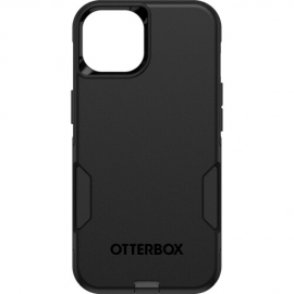 OtterBox Commuter Case for Apple iPhone 14 Smartphone - Black - Bacterial Resistant, Drop Resistant, Bump Resistant, Dust Resistant, Dirt Resistant, Lint Resistant - Synthetic Rubber, Polycarbonate, Recycled Plastic 77-89634