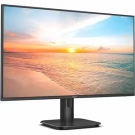 Philips 24E1N1100D 24" Class Full HD LED Monitor - 16:9 - Textured Black - 23.8" Viewable - In-plane Switching (IPS) Technology - WLED Backlight - 1920 x 1080 - 16.7 Million Colours - Adaptive Sync - 250 cd/m² - 1 ms - DVI - HDMI - VGA 24E1N1100D/75