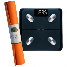 Buy JY-368TO-EKB Jade Yoga Harmony Mat - Orange & Etekcity Scale