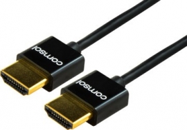 COMSOL 2MTR SUPER SLIM HIGH SPEED HDMI CABLE WITH ETHERNET - MALE TO MALE HD-SS-020