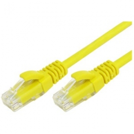 COMSOL 1MTR RJ45 CAT 6 PATCH CABLE - YELLOW UTP-01-6B-YEL