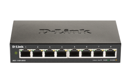 D-Link 8-Port Gigabit Smart Managed Switch DGS-1100-08V2