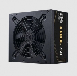 Cooler Master MPE-7502-ACAAGATX PSU: 750W G GOLD V2 ATX3.180Plus Gold, 120mm Fan, 2x CPU (4+4 Pin), 4x PCI-E (6+2 Pin), 6x SATA, 140 x 150 x 86 mm