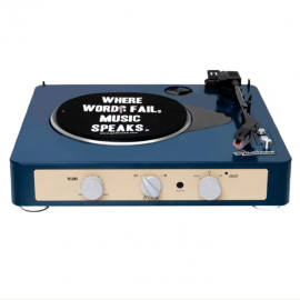 Gadhouse Brad MKII Record Player - Navy GAD0104