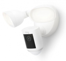 RING FLOODLIGHT CAMERA WIRED PRO - WHITE,1YR B08FCWSZZ9