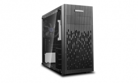 Deepcool Matrexx 30 Full Tempered Glass Side Panel M-Atx Case 1X 120Mm Bllack Fan Graphics Card