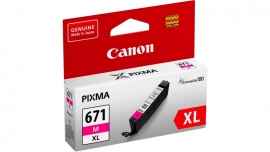 Canon Cli671xlm Magenta Extra Large Ink Tank Cli671xlm
