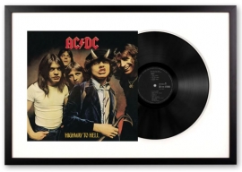 Vinyl Album Art Framed AC/DC Highway to Hell SM-5107641-FD