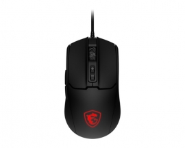 MSI FORGE-GM100Wired Gaming Mouse: MSI FORGE GM100 USB Optical Mouse, 1000 / 1600 / 3200 / 6400 dpi, 6-Mode RGB