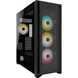 Corsair iCUE 7000X RGB Tempered Glass Full Tower Smart Case, Black CC-9011226-WW