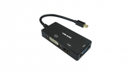 VOLANS VL-MDPHDV-4KMini DisplayPort to HDMI (4K) / DVI / VGA Converter (MDPHDV-4K)CLEARANCE STOCK