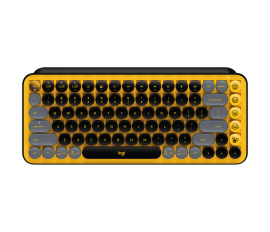 Logitech POP Keys Keyboard - Wireless Connectivity - Blast - Mechanical Keyswitch - Bluetooth - 920-010577