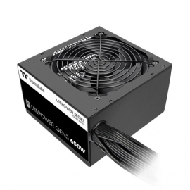 Thermaltake PS-LTP-0650NNSAWA-AATX PSU: 650W Litepower GEN3 80 Plus120mm Fan, 2x CPU (4+4 Pin), 2x PCI-E (6+2 Pin), 4x Molex, 4x SATA