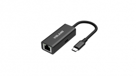 VOLANS VL-RJ45-CPAluminium USB Type-C to RJ45 with PD3.0 Gigabit Ethernet Adapter