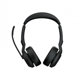 Jabra Evolve2 55, USB A, Stand, MS Teams, Stand Active Noise Cancellation. Link 380 Bluetooth® Adapter ,30m Wireless Range, 18 Hours Battery Life 25599-999-989