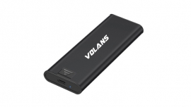 VOLANS VL-UCM2-VAluminium NVMe PCIe (M Key) M.2 SSD to USB3.1 Gen 2 Type C Enclosure 10Gbps