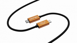 VOLANS VL-UT4050cm Aluminium USB4 Cable – Thunderbolt 4 Compatible (40Gbps/8K/240W)
