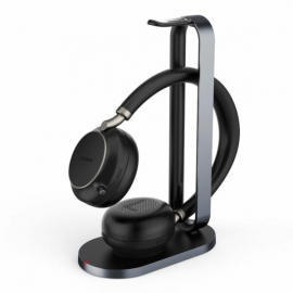 Yealink (BH76-CH-BL-C-UC) Bluetooth Wireless Stereo Headset with Charging Stand