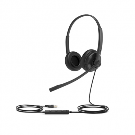 Yealink (UH34SE-Dual-UC) Wideband Noise Cancelling Headset with 3.5mm Jack